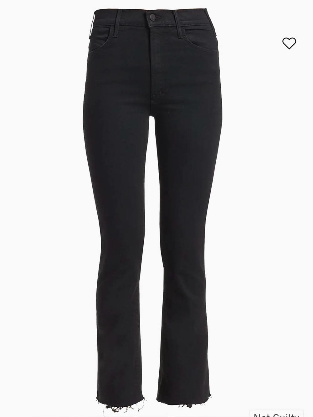 Mother The Hustler High-Rise Ankle Fray Jeans